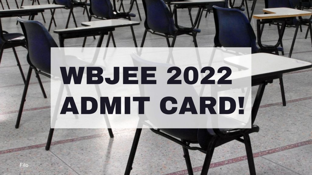WBJEE admit card 2022